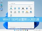 Win11怎么设置默认浏览器？Win11设置默认浏览器解决方法