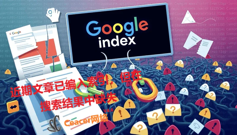 近期文章已编入索引,但在搜索结果中缺失